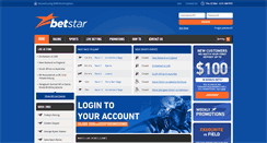Desktop Screenshot of betstar.com.au